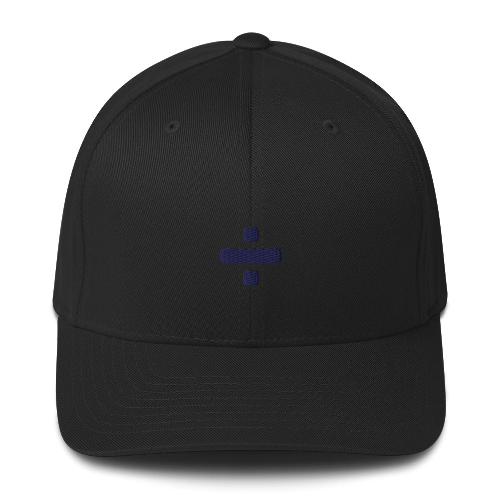 Structured Twill Closed-back Divisor Cap