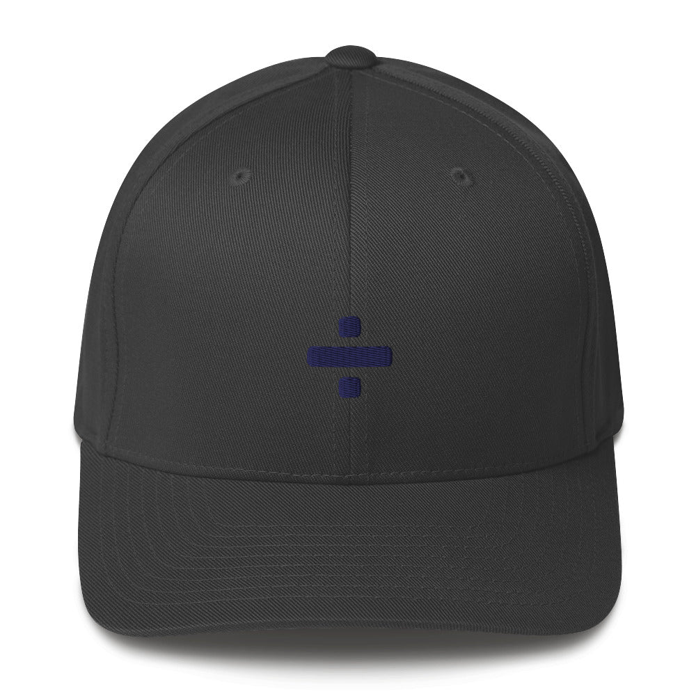Structured Twill Closed-back Divisor Cap