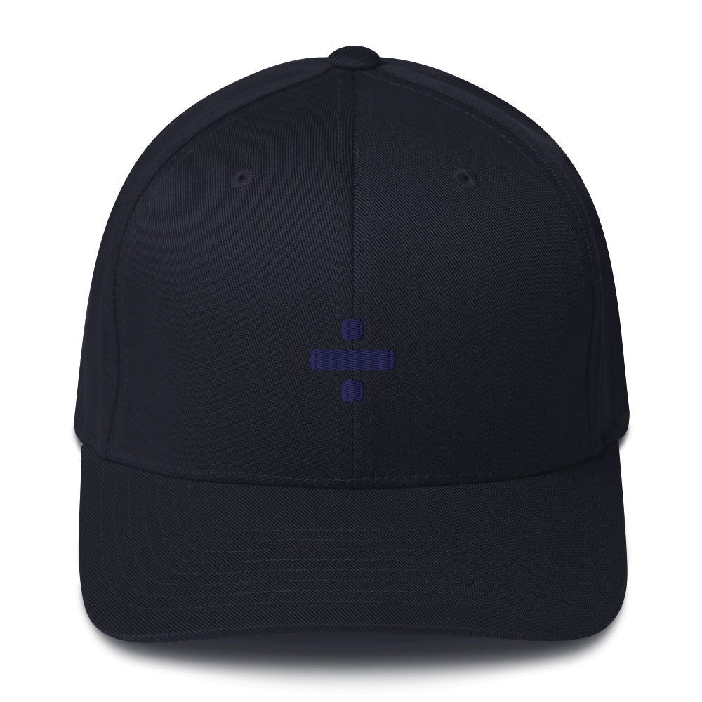 Structured Twill Closed-back Divisor Cap