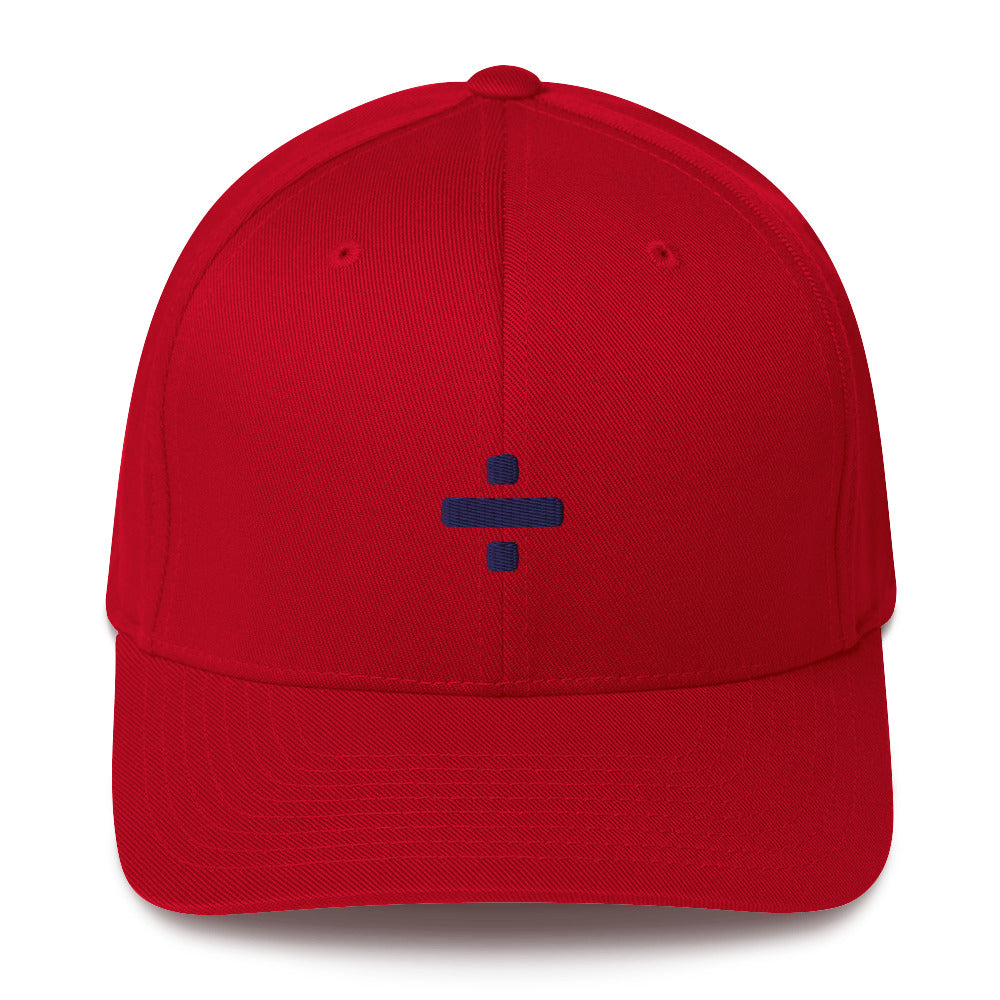 Structured Twill Closed-back Divisor Cap