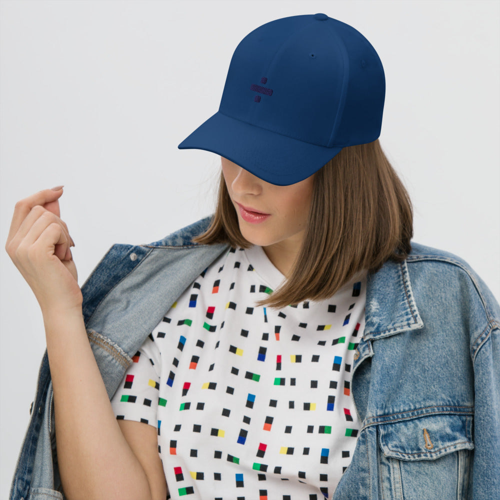 Structured Twill Closed-back Divisor Cap