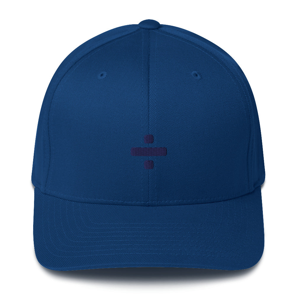 Structured Twill Closed-back Divisor Cap