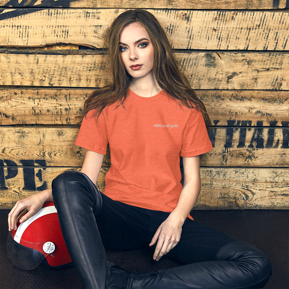 Short-Sleeve Unisex T-Shirt with Left Logo