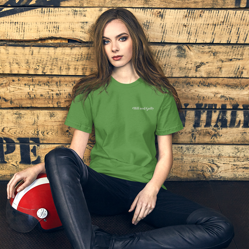 Short-Sleeve Unisex T-Shirt with Left Logo