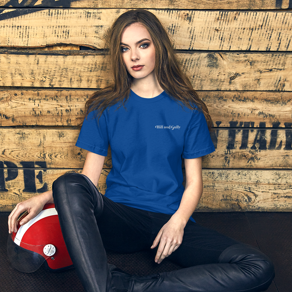 Short-Sleeve Unisex T-Shirt with Left Logo