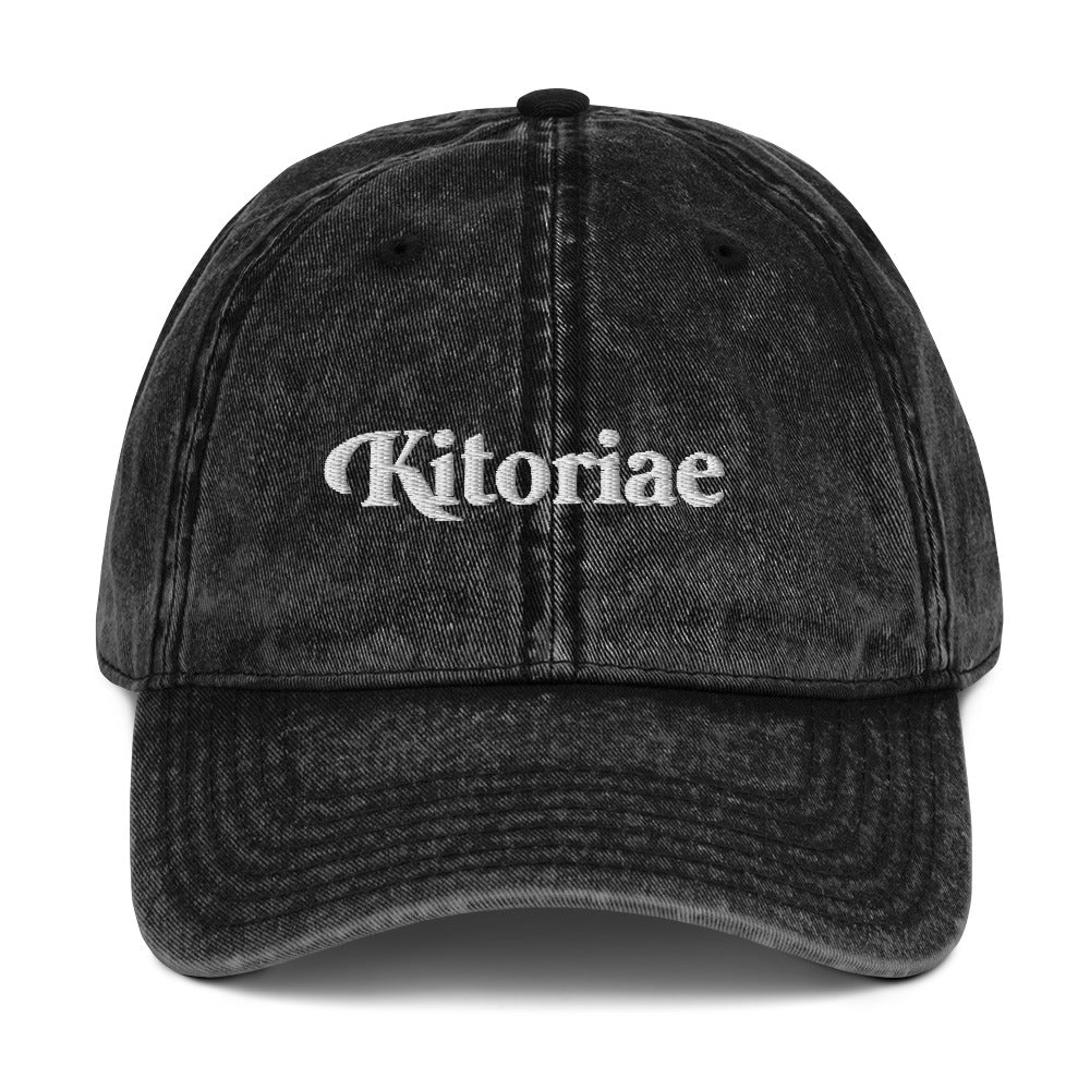 Vintage Cotton Twill Cap