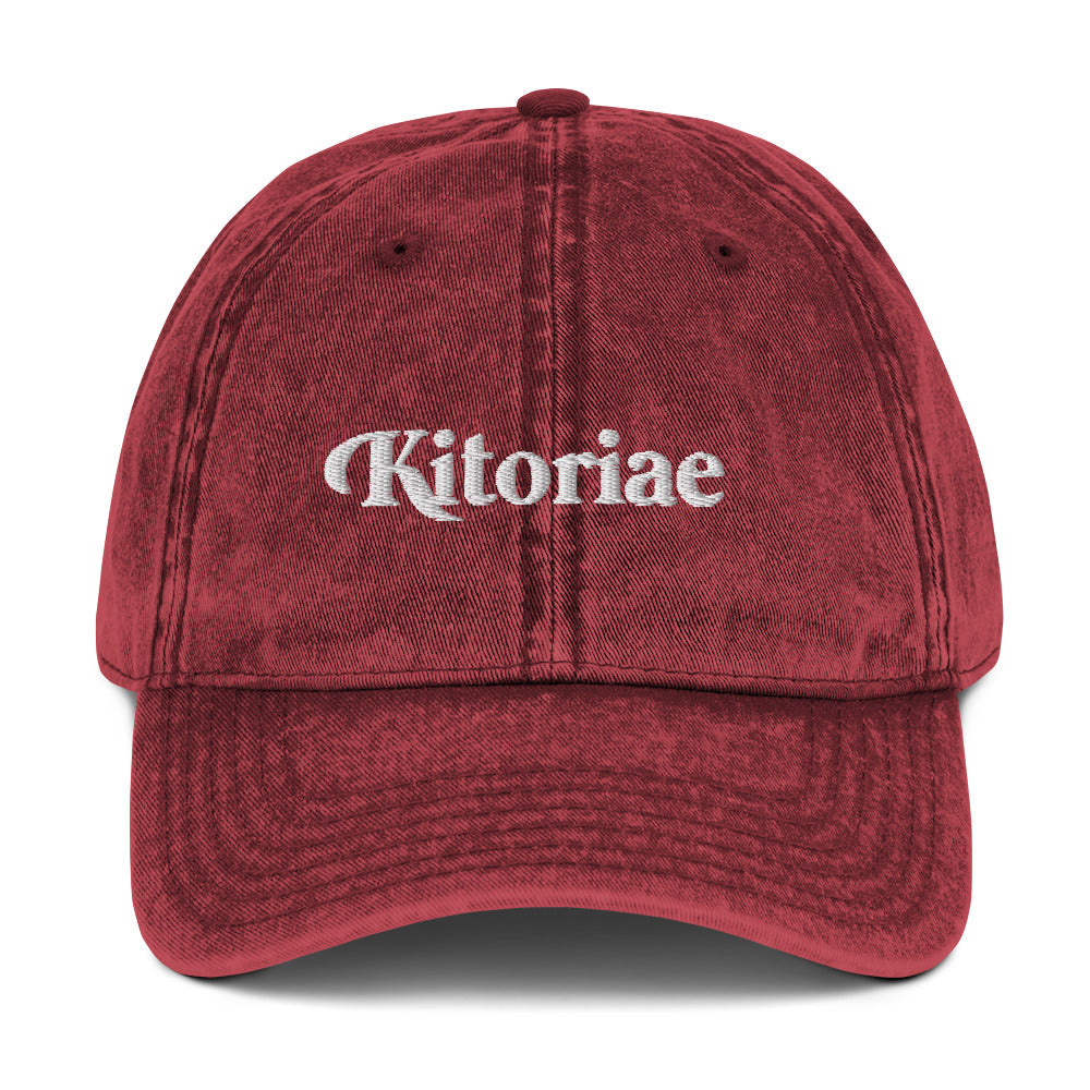 Vintage Cotton Twill Cap