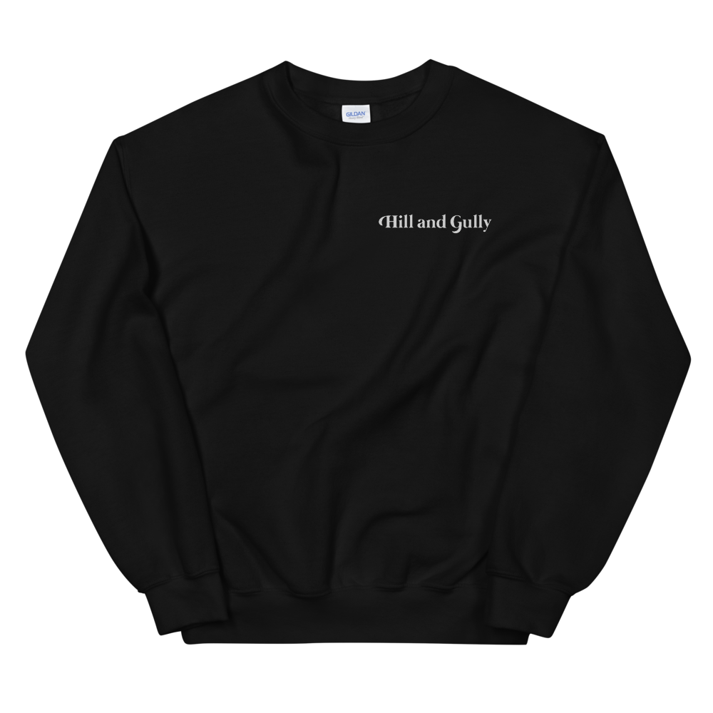 Unisex Sweatshirt with Print Lettering