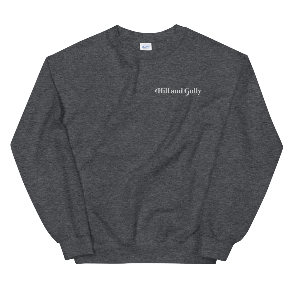 Unisex Sweatshirt with Print Lettering