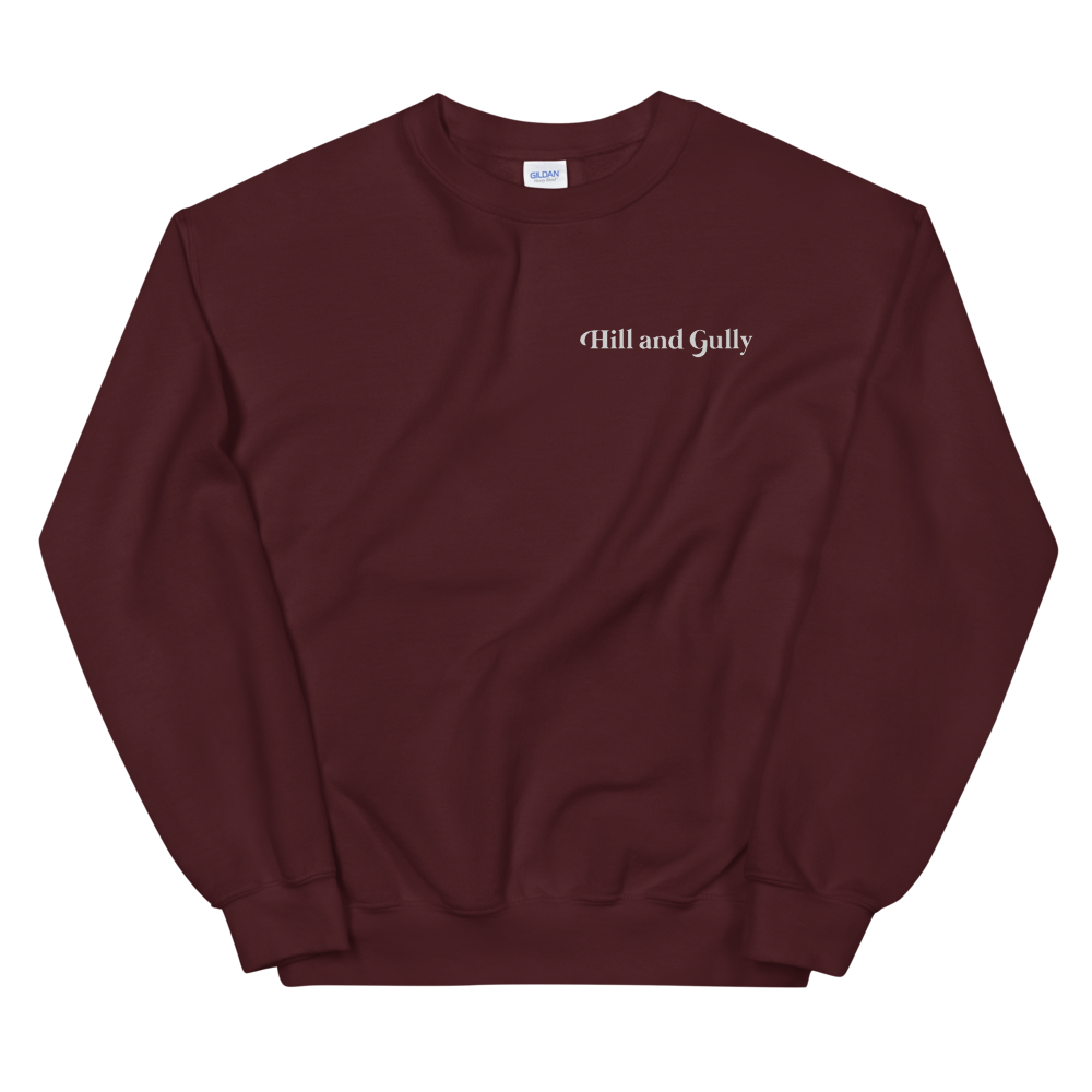 Unisex Sweatshirt with Print Lettering